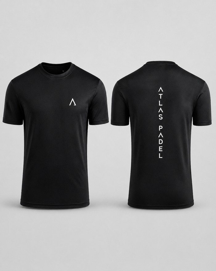 Black performance tee